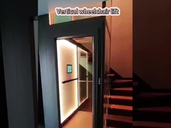 Elevador hidráulico de plataforma vertical de 1 m para invalidez para subir e descer escadas