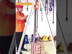 Equipamento de elevação manual de cadeia de 0,5 toneladas