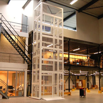 comprar 3000 kg Cage de carga Elevador de 3m Altura de elevação Elevador de carga de armazém online manufacture