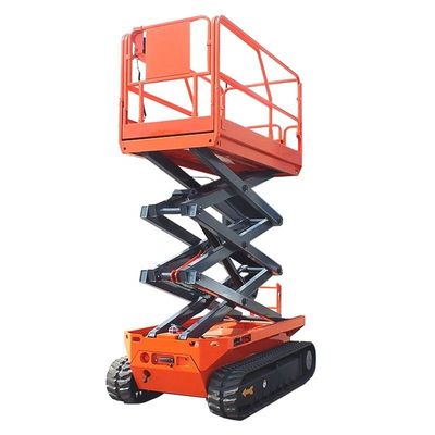 comprar 8m 10m 12m Elevador de tesoura de rastreador Elevador hidráulico móvel autopropulsado online manufacture