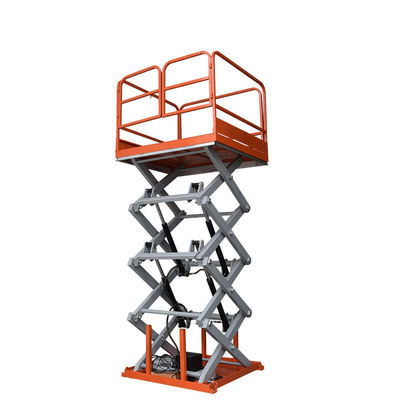 comprar 2T elevador de tesoura dupla estacionária mesa de elevação de tesoura hidráulica 2000kg online manufacture