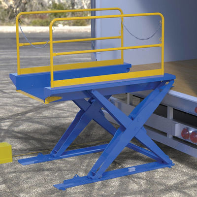 comprar 3000 kg 5000 kg Elevador de plataforma de doca hidráulica Baía de carga Elevador de tesoura online manufacture
