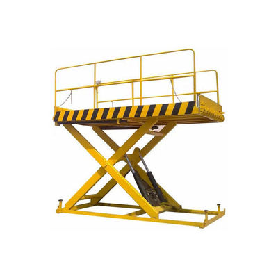 comprar Elevador de doca de tesoura de caminhão fixo com elevador hidráulico de parapeito para doca de carga online manufacture