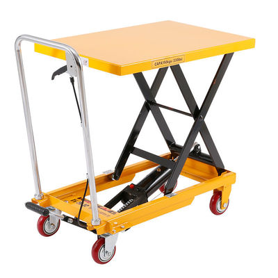 comprar 150 kg Tela de elevação de tesoura Carrinho de mesa hidráulica Carrinho de mesa hidráulica manual online manufacture