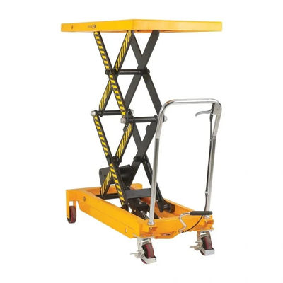 comprar Tabela de elevação hidráulica industrial de 1 m, carga de 800 kg, elevador de carrinho de tesoura dupla online manufacture