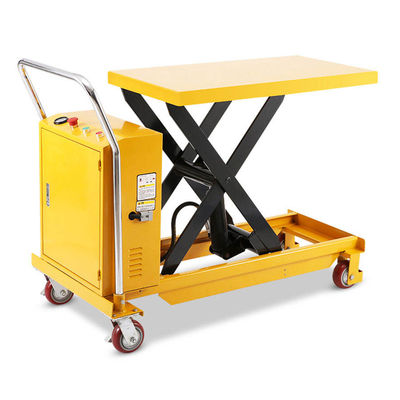 comprar Caminhão de elevação hidráulica de mesa de 350 kg Caminhão de elevação de tesoura leve de 1,5 m online manufacture