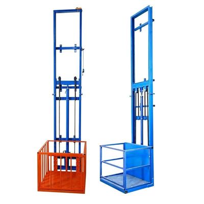 comprar 500 kg Elevador de mercadorias hidráulicas de mastro duplo 6m Elevador de carga exterior online manufacture
