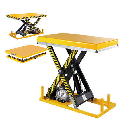 comprar Carga Tabela de elevação de tesoura elétrica pequena 2000 kg 1,4 m Tabela de elevação compacta online manufacture