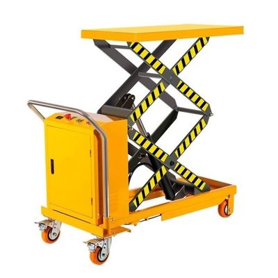 comprar 1Caminhão de elevação móvel de tesoura de 0,5 m Caminhão de elevação de plataforma de 1000 kg online manufacture