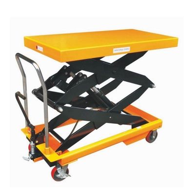 comprar Caminhão de elevação de tesoura de depósito 500 kg Caminhão de elevação de mesa hidráulica online manufacture