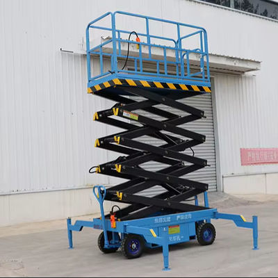 comprar Elevador de tesoura portátil Mini 500KG Elevador de tesoura aérea 6m Altura de trabalho online manufacture
