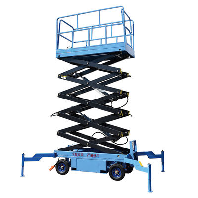 comprar Elevador de tesoura vertical de 3 m 300 kg Elevador hidráulico móvel para armazém online manufacture