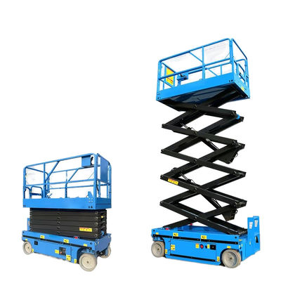 comprar 6m - 14m plataforma de elevação automática de tesoura elevador de trabalho aéreo móvel online manufacture