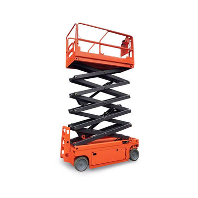 comprar Plataforma de trabalho aérea 8m 230kg 450kg Plataforma de elevação de tesoura móvel hidráulica online manufacture