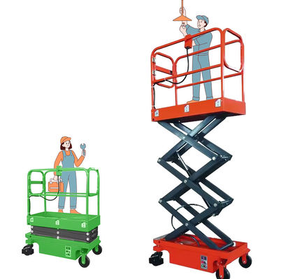 comprar Plataforma de trabalho de alta altitude de 230 kg e 14 m Plataforma de elevação de tesoura autopropulsada online manufacture