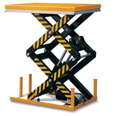 comprar Manual Fixa 1000kg 4m plataforma de elevação de tesoura hidráulica para uso interno ao ar livre online manufacture
