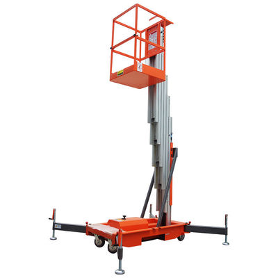 comprar Tabela de elevação elétrica de alumínio de mastro único 9m 150kg Plataforma de elevação de trabalho aéreo online manufacture
