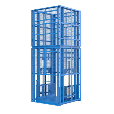 comprar 3 toneladas 3 - 9m Armazém de carga em jaula plataforma de elevação de carga elevador de carga online manufacture