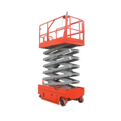 comprar 200 kg 320 kg 450 kg plataforma de trabalho de elevação de tesoura autopropulsada online manufacture