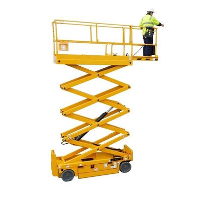 comprar Plataforma de elevação aérea hidráulica 6m 8m 10m 12m Plataforma móvel de elevação de tesoura online manufacture