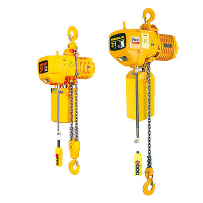 comprar Bloco de cadeia elétrica de 1 tonelada, 2 toneladas, 3 toneladas, 5 toneladas, elevador elétrico de cadeia com gancho online manufacture