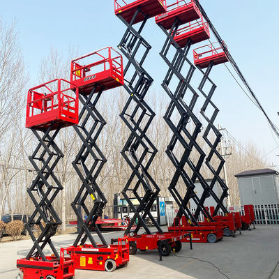 comprar Self-propelled Scissor Lift 8m 10m 12m 14m Hydraulic Scissor Lift Platform Fabricação em linha