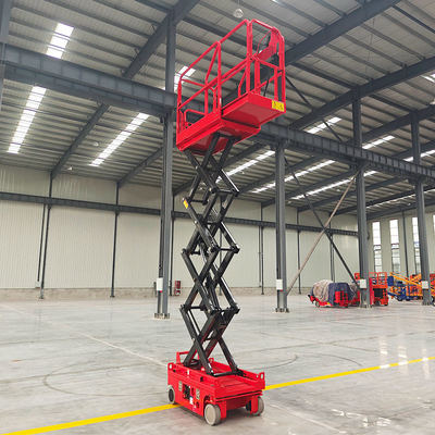 comprar Self-propelled Electric Scissor Lift 6m 230kg Mini Aerial Work Platform Fabricação em linha