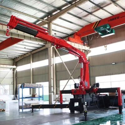 comprar 14M 500kg Capacidade Telescópica Hidráulica Boom Lift Crane Fabricação em linha