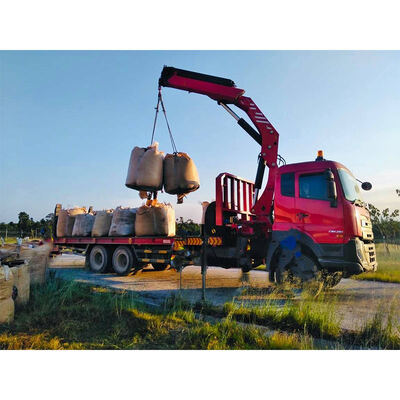 comprar Guindaste hidráulico de 5 - 10 toneladas Guindaste montado em camião para construção Fabricação em linha