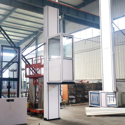 Segurança em casa Elevador de cadeira de rodas 3m-10m Elevador de plataforma hidráulica vertical com cabine