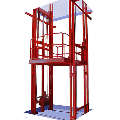 2T Mezzanine Floor Goods Lift 5m 2000KG Elevador de carga de armazém