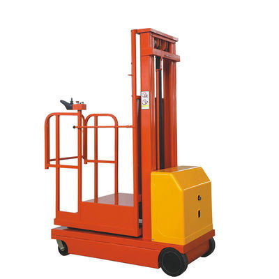 300 kg Carga Eletrônica Alimentada Picker de Pedido Levante 3 metros Man Up Picker de Pedido