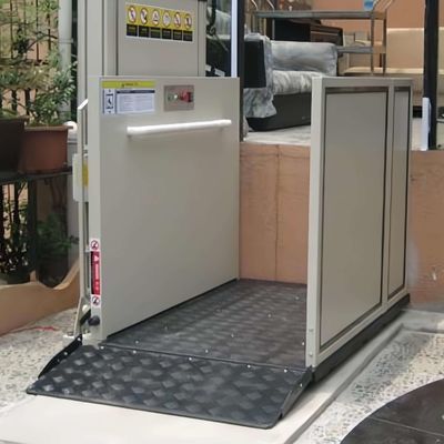 Elevador hidráulico de uma pessoa para deficientes / elevador de cadeira vertical de 8 m para casa