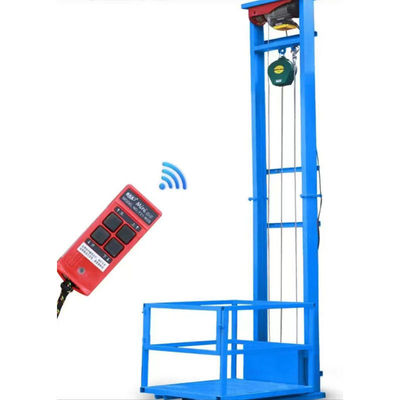 Elevador hidráulico de carga de 8 m
