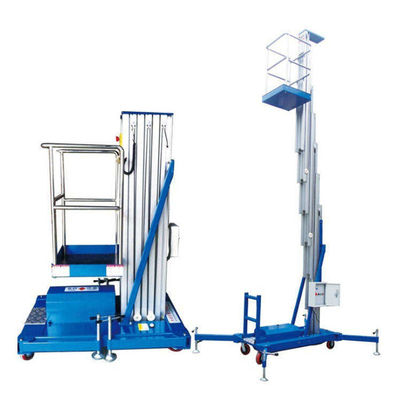 4m 6m 8m Elevador de mastro elétrico hidráulico Plataforma de elevação de liga de alumínio