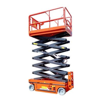 8m 10m 450kg Elevador autopropulsado Elevador móvel de tesoura para trabalho em alta altitude
