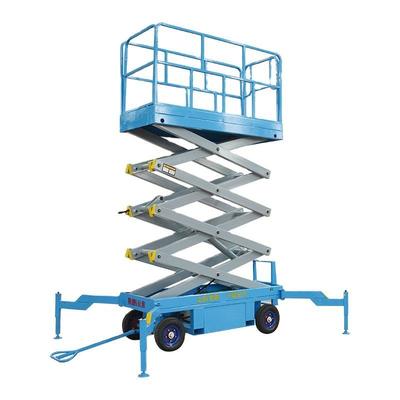 8m Electric Hydraulic Mobile Scissor Lifting Platform For Outdoor Use