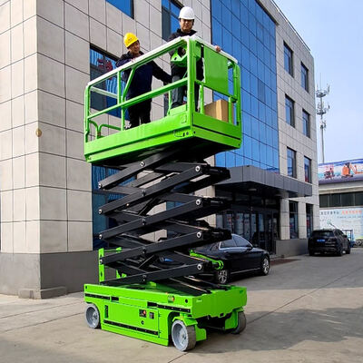 Elevador elétrico automotor de tesoura 230KG a bateria