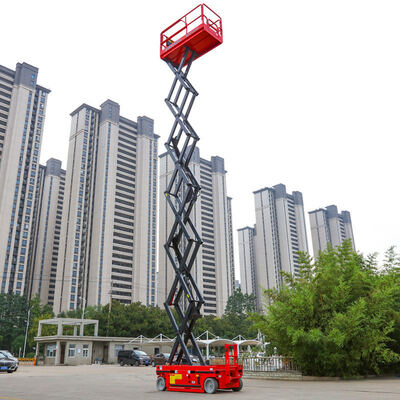 Elétrico automotor Scissor o elevador Platform16m 230kg para trabalho aéreo