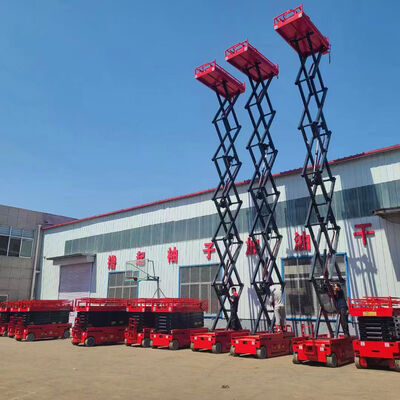 Elevador de tesoura 6m 8m 10m 14m elevador hidráulico automotor elétrico