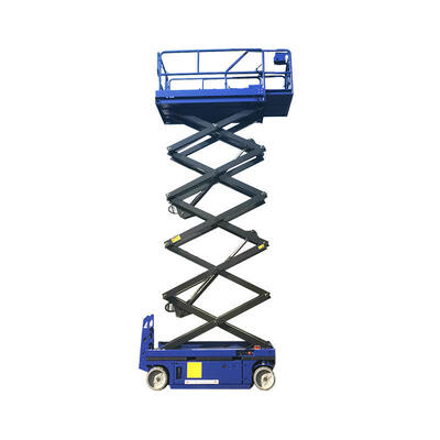 Eletrodoméstico hidráulico autopropulsado 6m 8m altura plataforma de trabalho