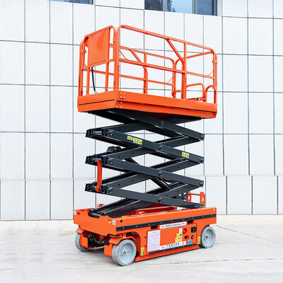 CE 4m 6m 8m elétrica pequena plataforma de elevador elétrico elevador de tesoura móvel