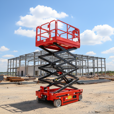 o automotor hidráulico bonde completo de 8m 10m Scissor o elevador com certificação do CE