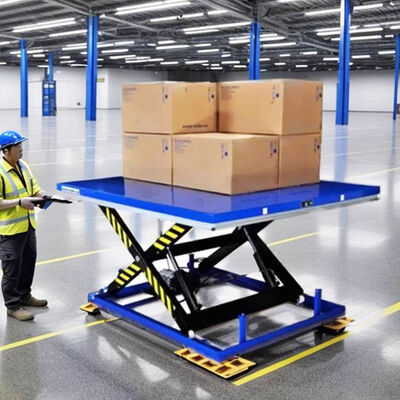 Plataforma de elevação estacionária de tesoura de trabalho pesado