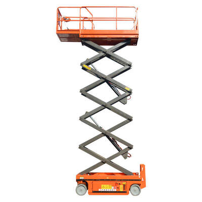 Elevador de tesoura elétrico 10m 12m 14m Plataforma aérea Elevador de tesoura hidráulico