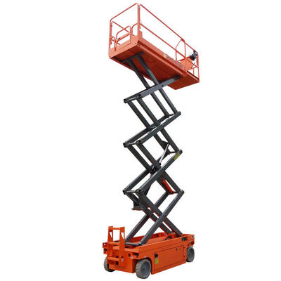 Plataforma Elevatória Tesoura Autopropelida com Capacidade de Carga de 450kg - Elevador Hidráulico Elétrico