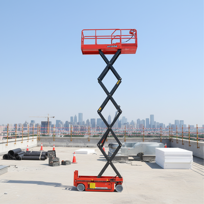 O hidráulico elétrico Scissor a plataforma de trabalho aéreo do elevador com CE certificado