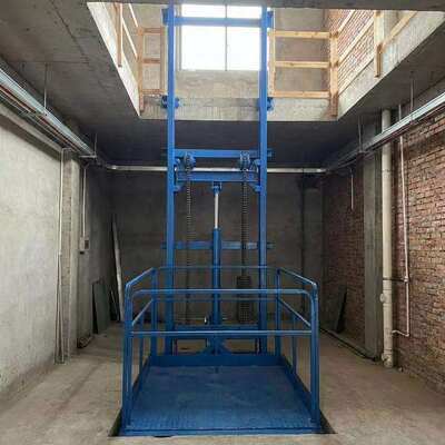 Elevador de carga de 1 tonelada de 5 m