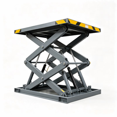 Mesa Elevatória Tesoura Hidráulica Fixa de 1000kg 2m 3m 4m 5m